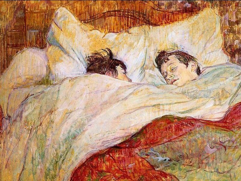 Edgar Degas In Bed